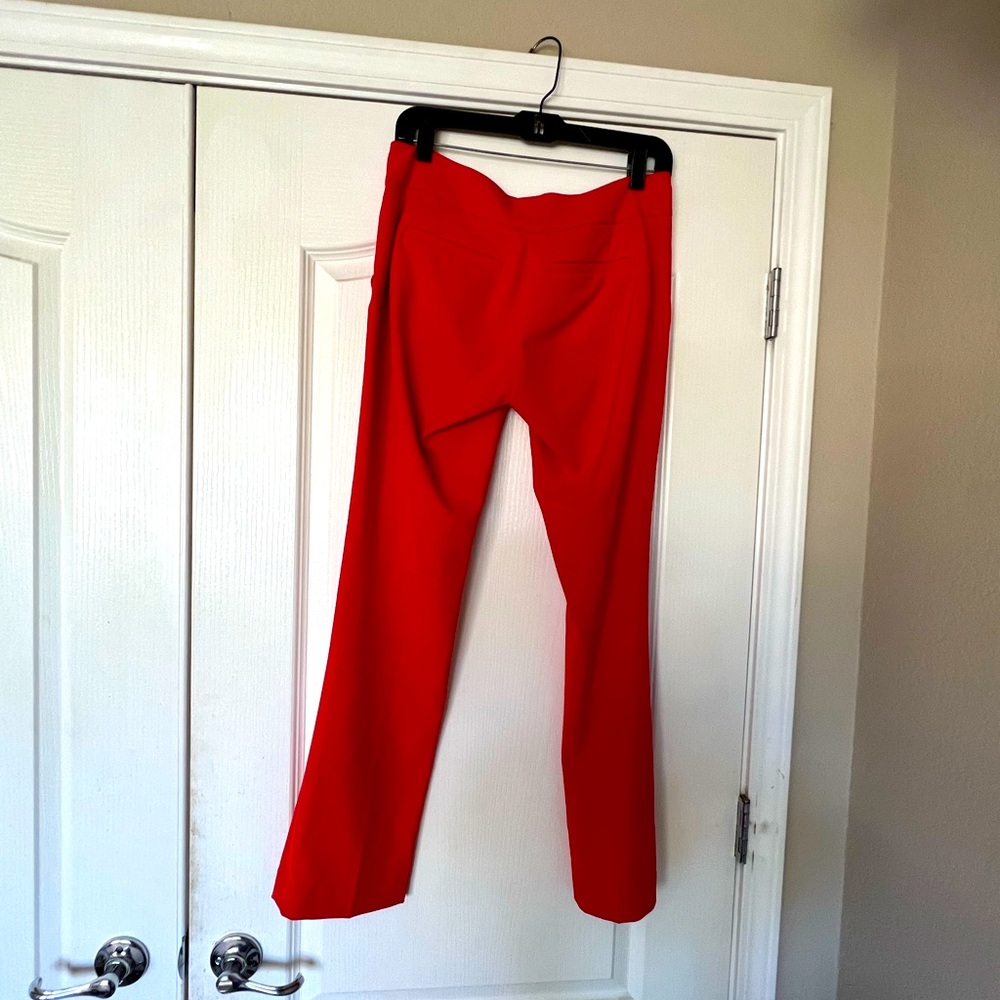 New York and Company red work pants